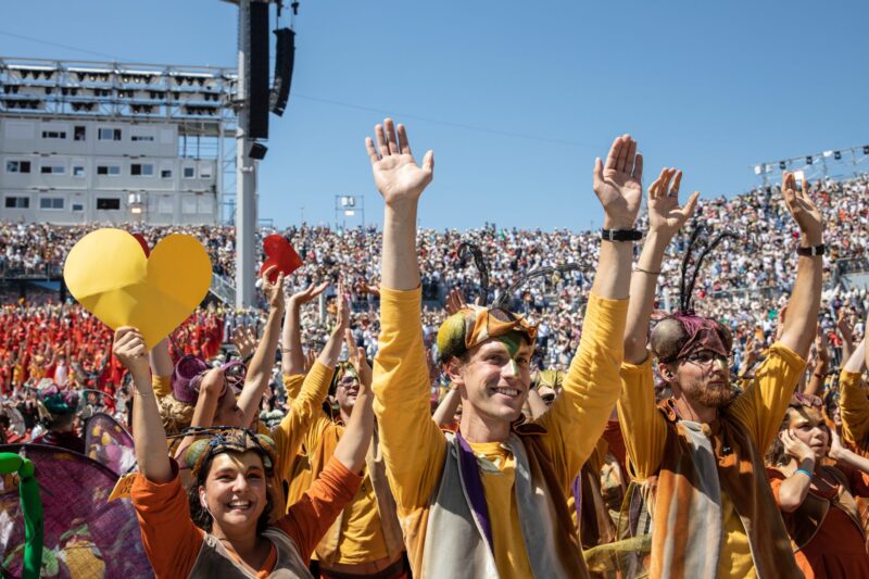 Spectacle final, 11 août 2019, Fête des Vignerons 2019
