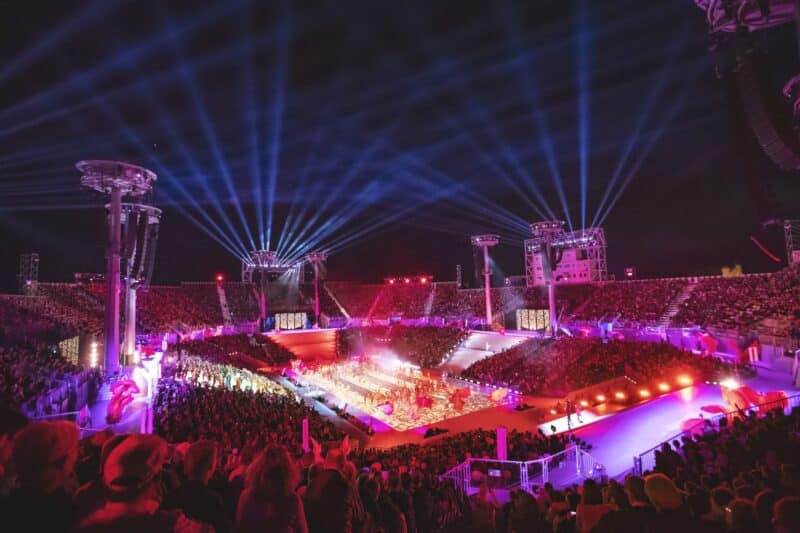 Spectacle de nuit, 3 août 2019, Fête des Vignerons 2019