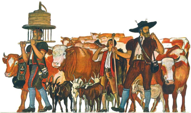 Les armaillis, Fête des Vignerons 1927