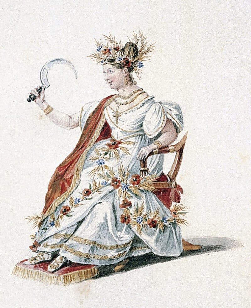 Cérès, Fête des Vignerons 1833