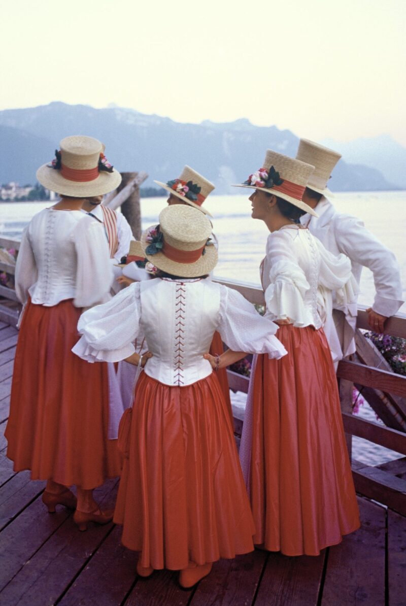Femmes au chapeau, Fête des Vignerons 1999