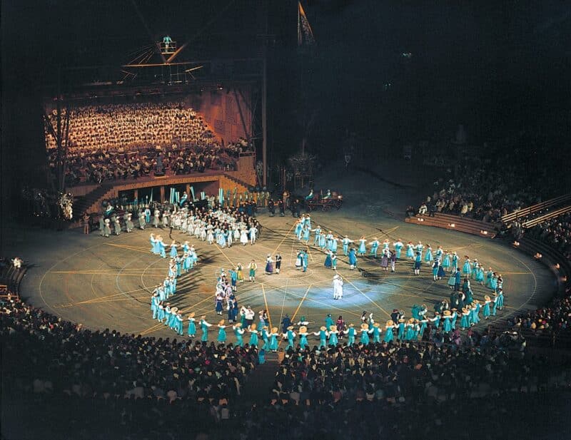La noce nocturne, Fête des Vignerons 1977