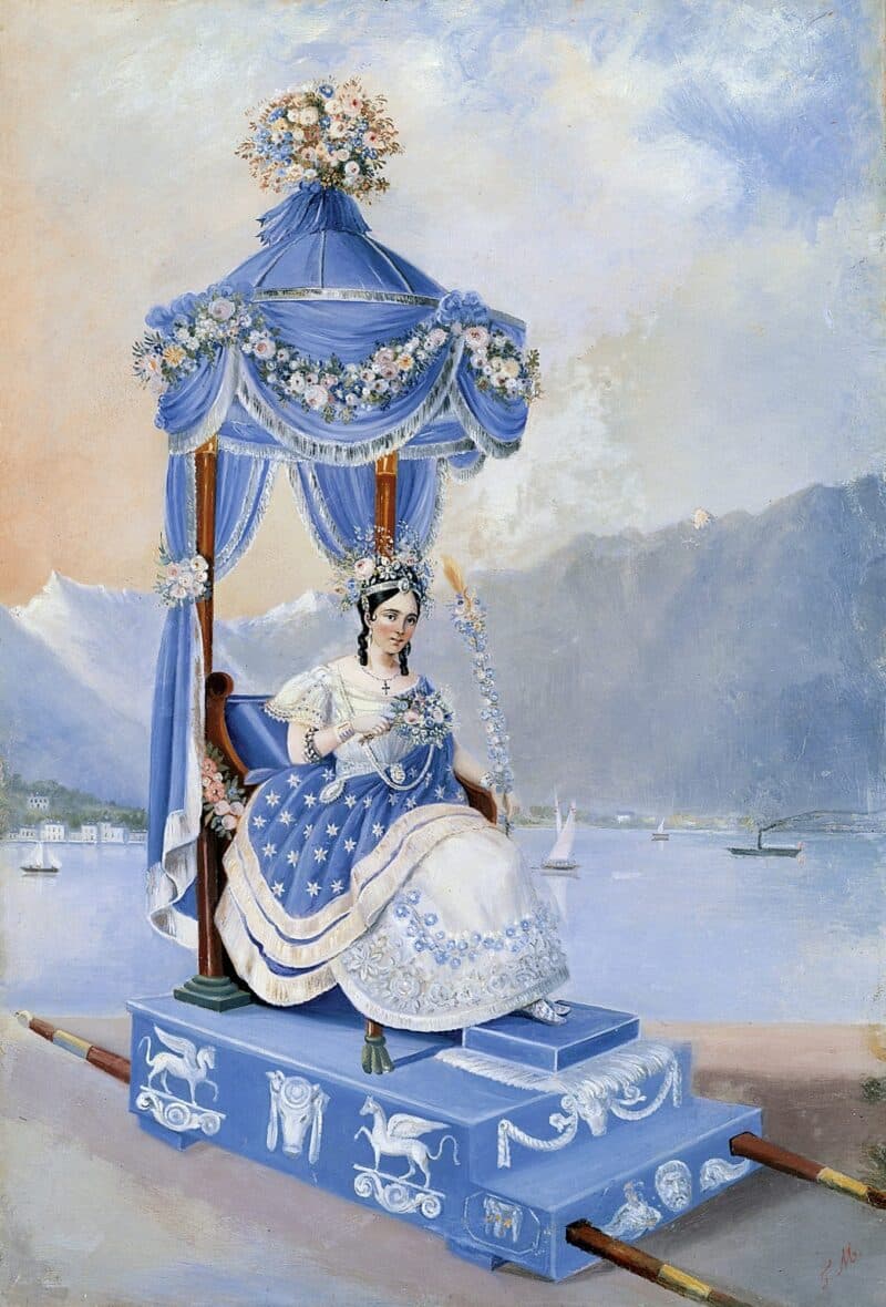 Palès, Fête des Vignerons 1833