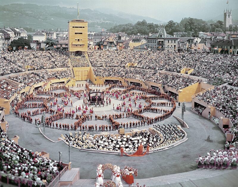 Scène de l’Automne, Fête des Vignerons 1955